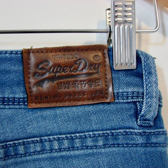 Superdry Alexia Jeggings Jeans High Waist Stretch Skinny Jeans Size 26 - Picture 13 of 16